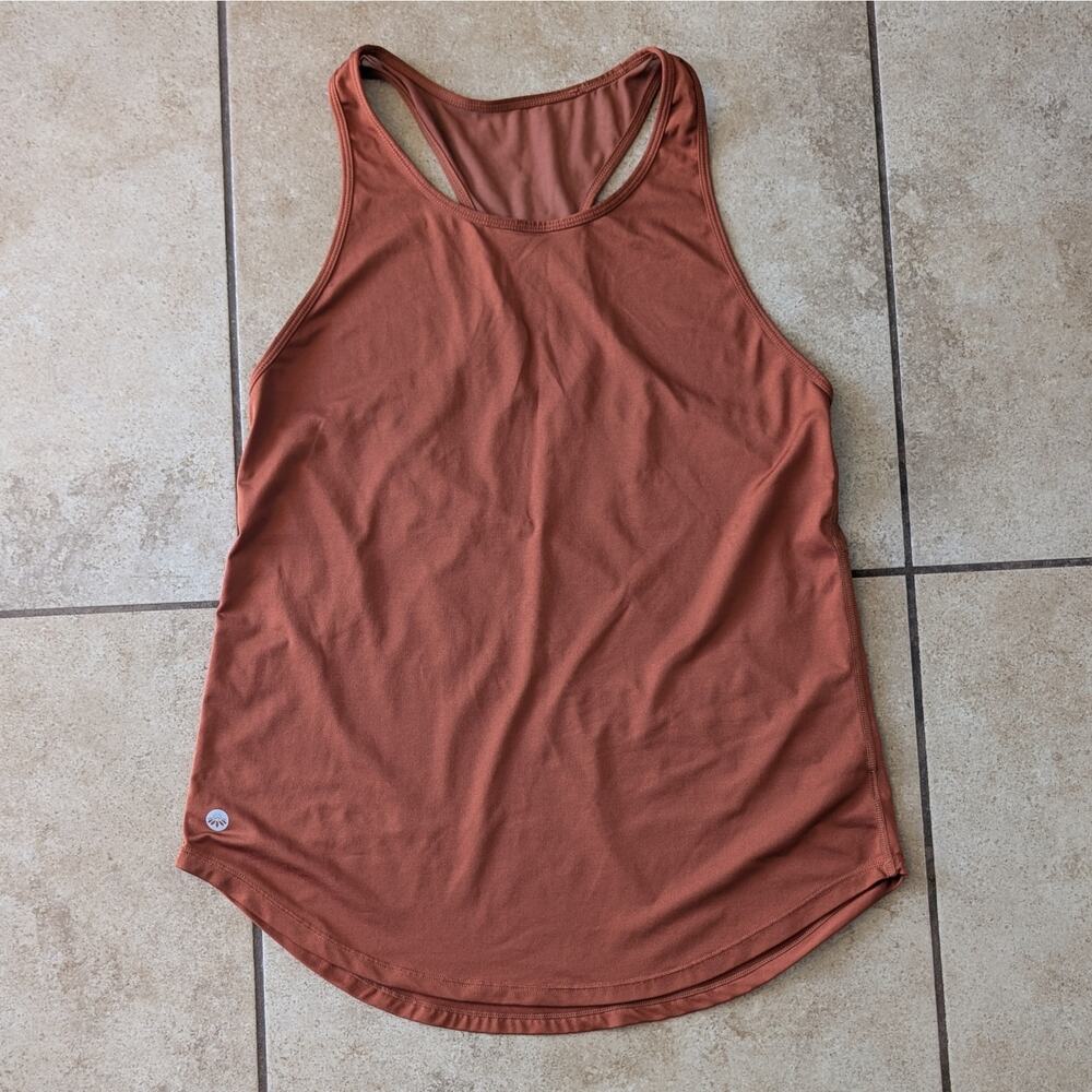 Senita Breathetech Trail Run Tank - M - Copper